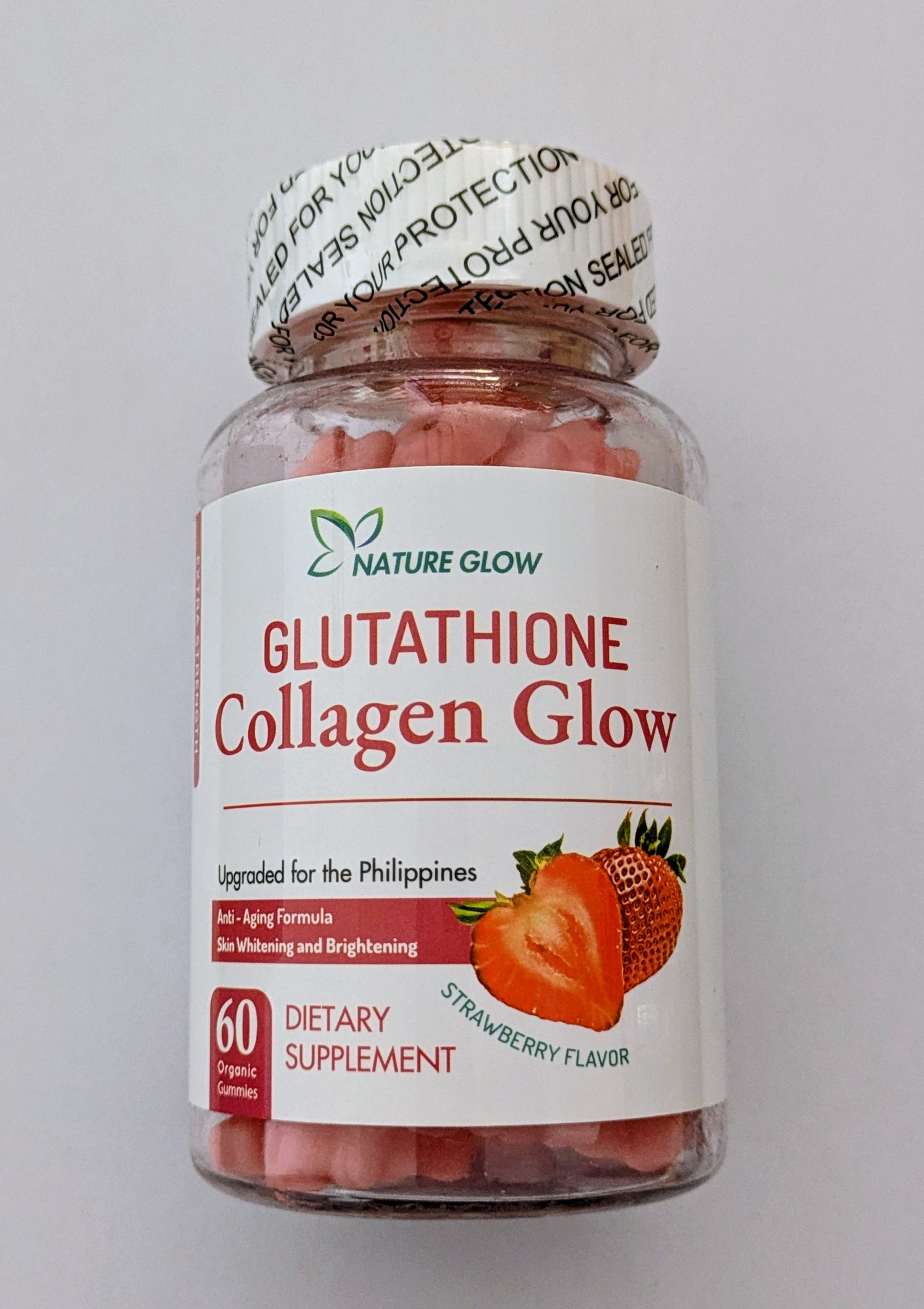 NATURE GLOW GLUTATHIONE COLLAGEN GLOW 60GUMMIES