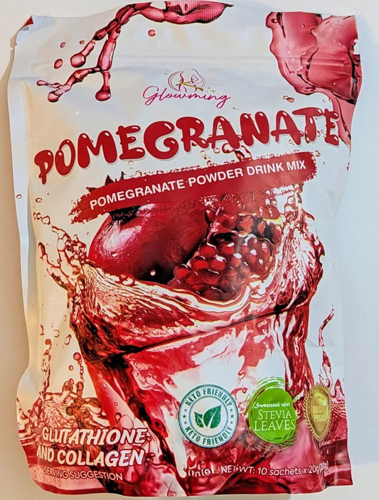 GLOWMING POMEGRANATE POWDER DRINK MIX