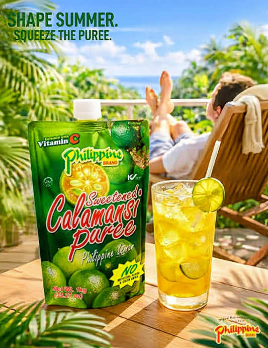 PHILIPPINE BRAND SWEETENED CALAMANSI PUREE 1KG