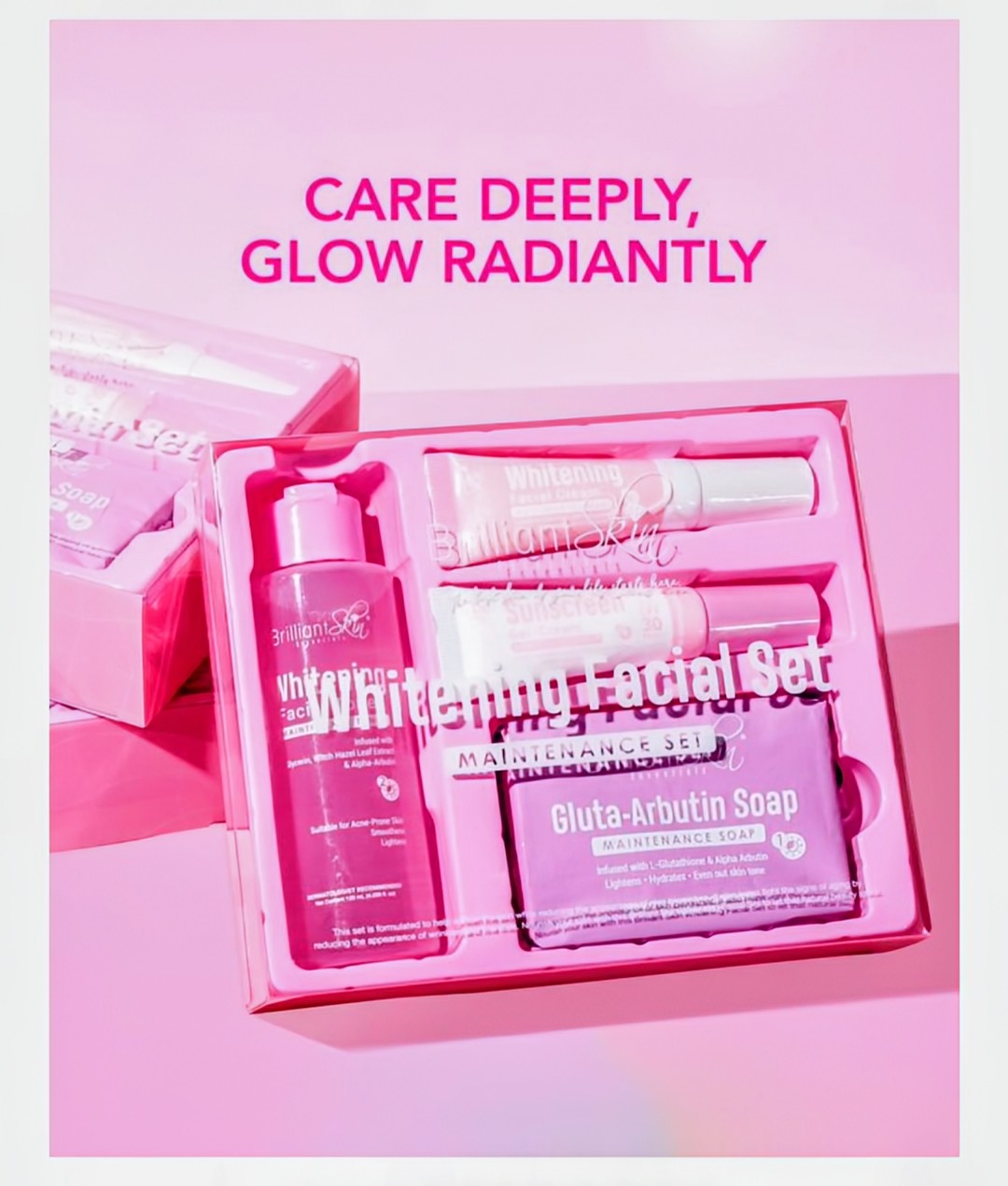 BRILLIANT SKIN WHITENING FACIAL SET