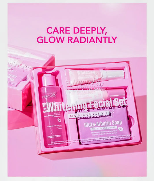 BRILLIANT SKIN WHITENING FACIAL SET