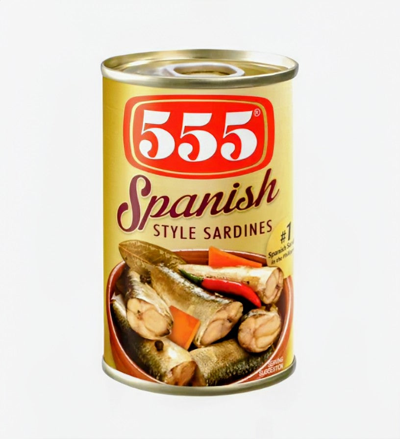555 FRIED SARDINES SPANISH STYLE 155G