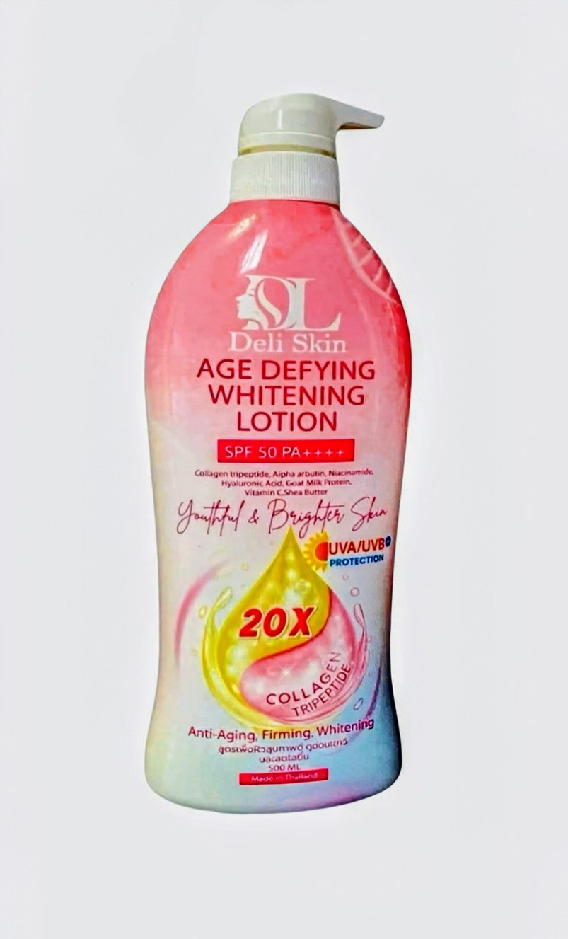 DELI SKIN AGE DEFYING WHITENING LOTION 500ML