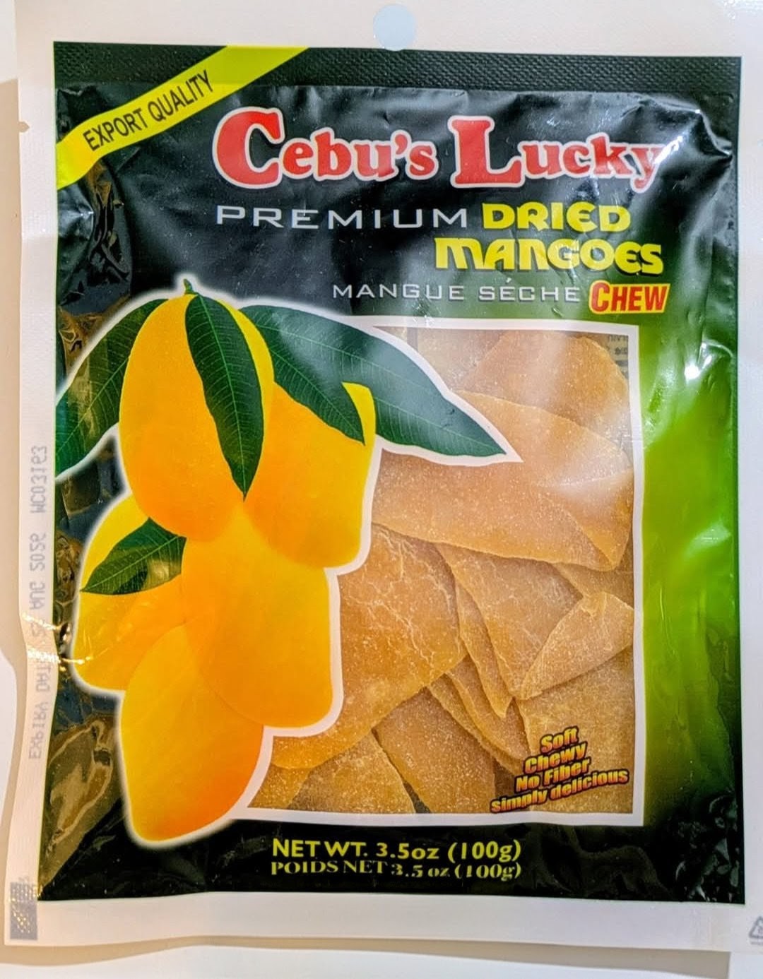 CEBU'S LUCKY PREMIUM DRIED MANGOES