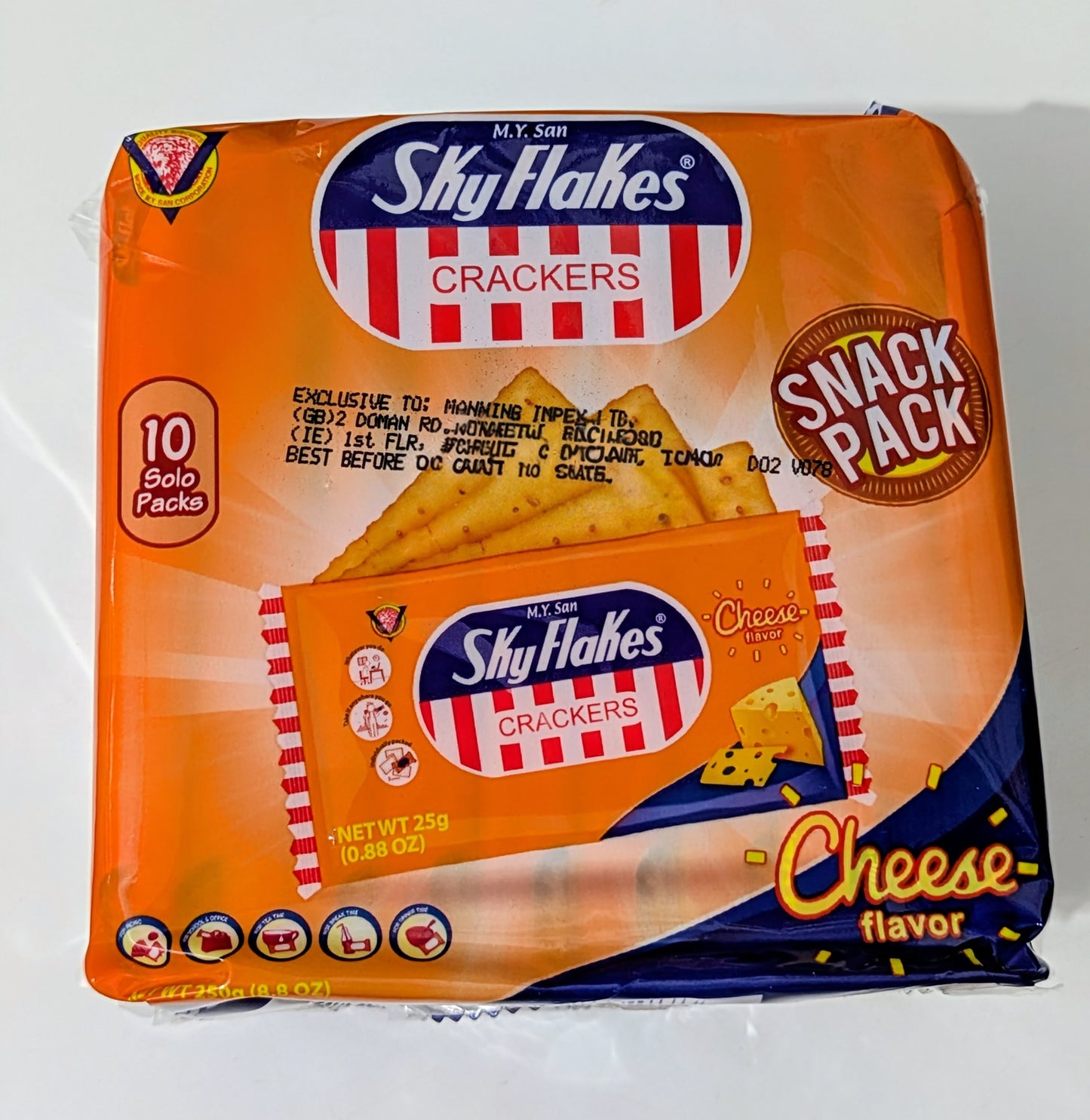 SKYFLAKES CRACKERS CHEESE FLAVOR