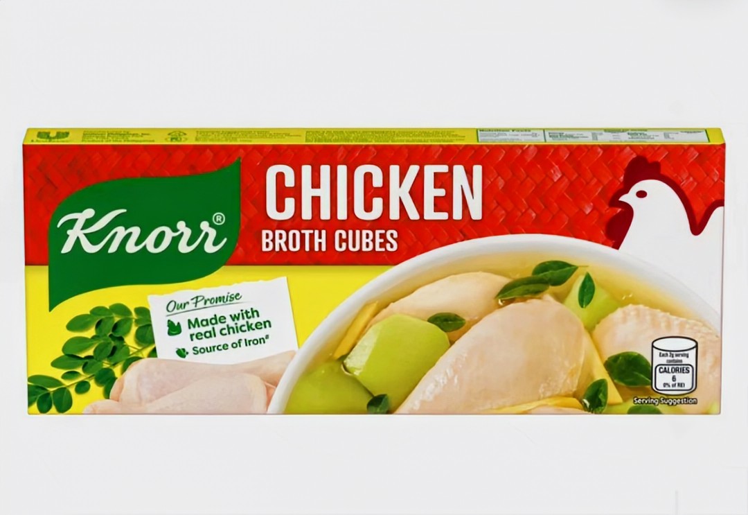 KNORR CHICKEN CUBES - 12 CUBES