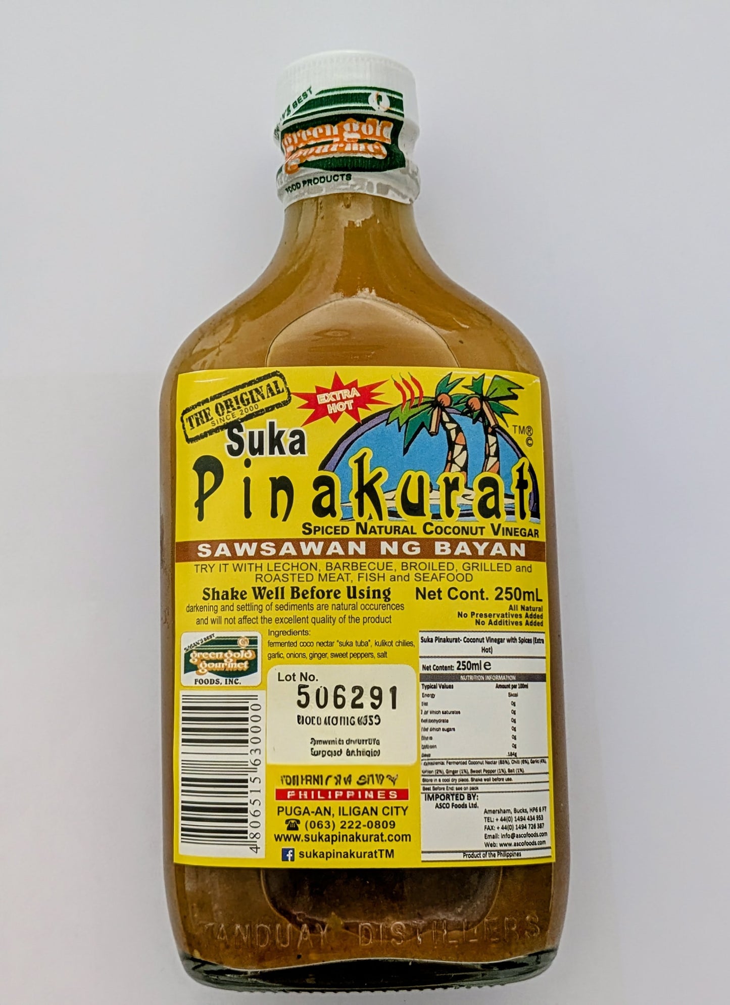 SUKA PINAKURAT EXTRA HOT 250ML