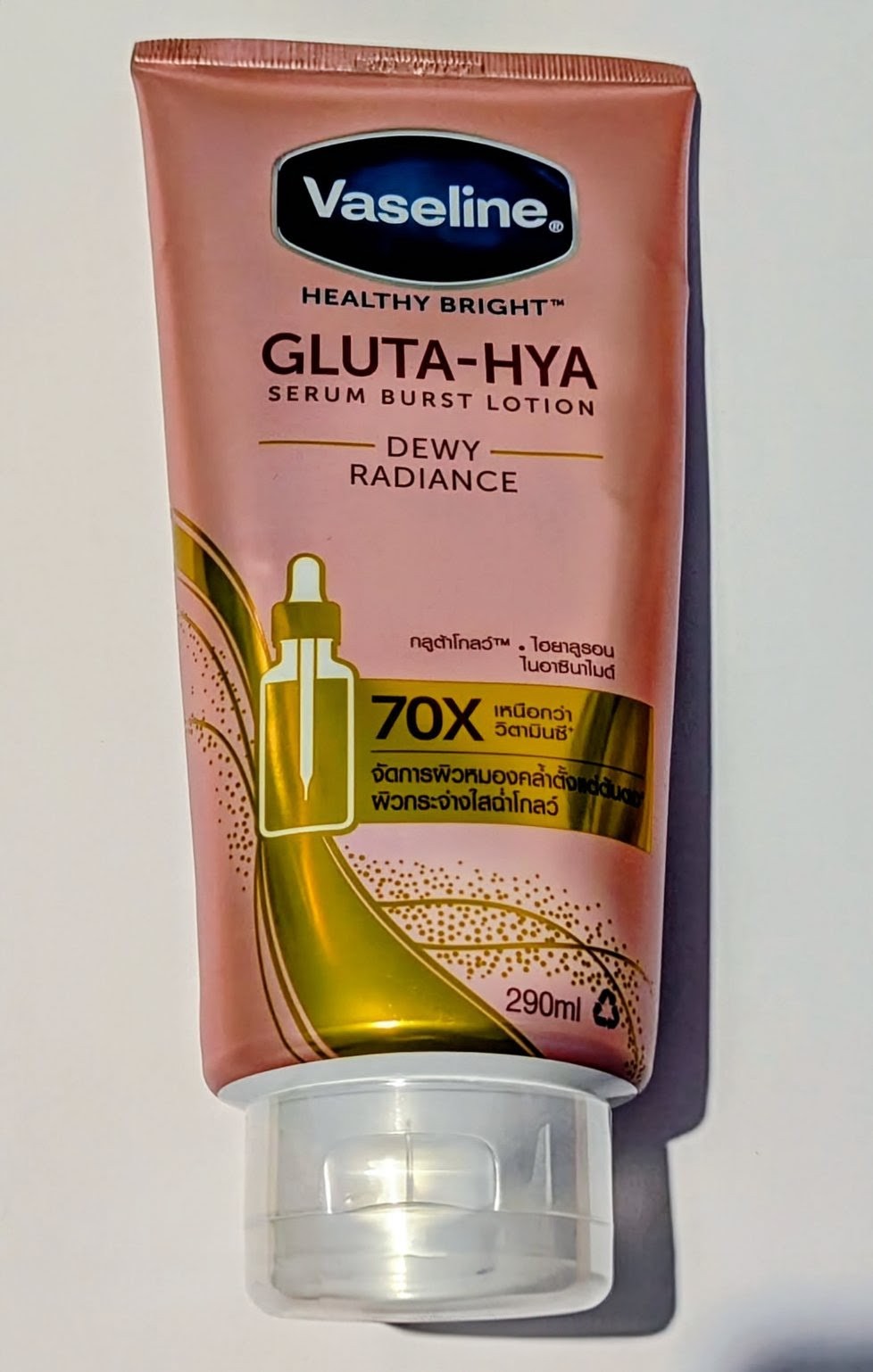 VASELINE GLUTA-HYA DEWY RADIANCE (290ML)