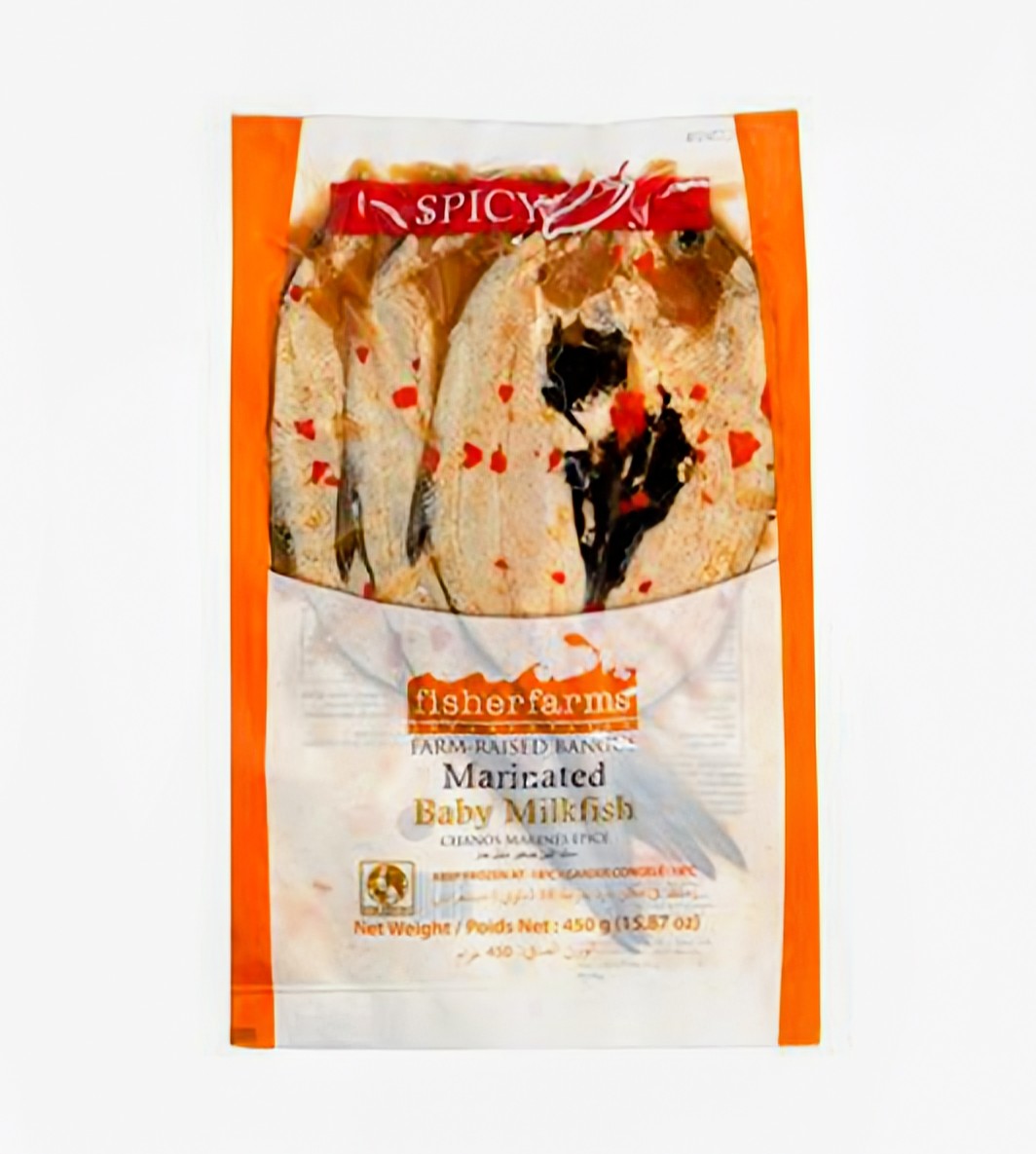 FISHERFARMS MARINATED SPICY BABY MILKFISH 450g