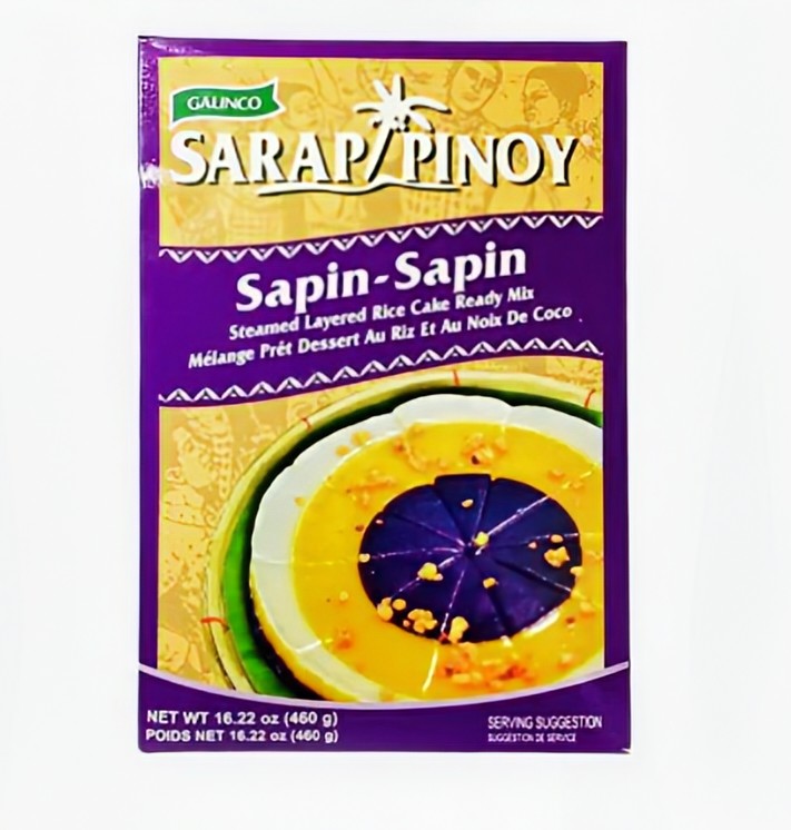 GALINCO SAPIN SAPIN MIX (STEAMED LAYERED RICE CAKE MIX) 460G