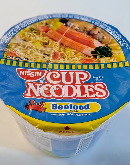 NISSIN CUP NOODLES SEAFOOD FLAVOR