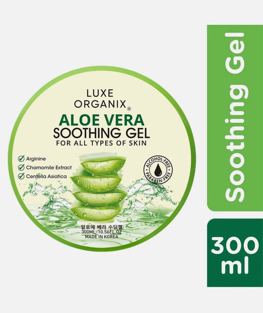 LUXE ORGANIX ALOE VERA SOOTHING GEL 300ML