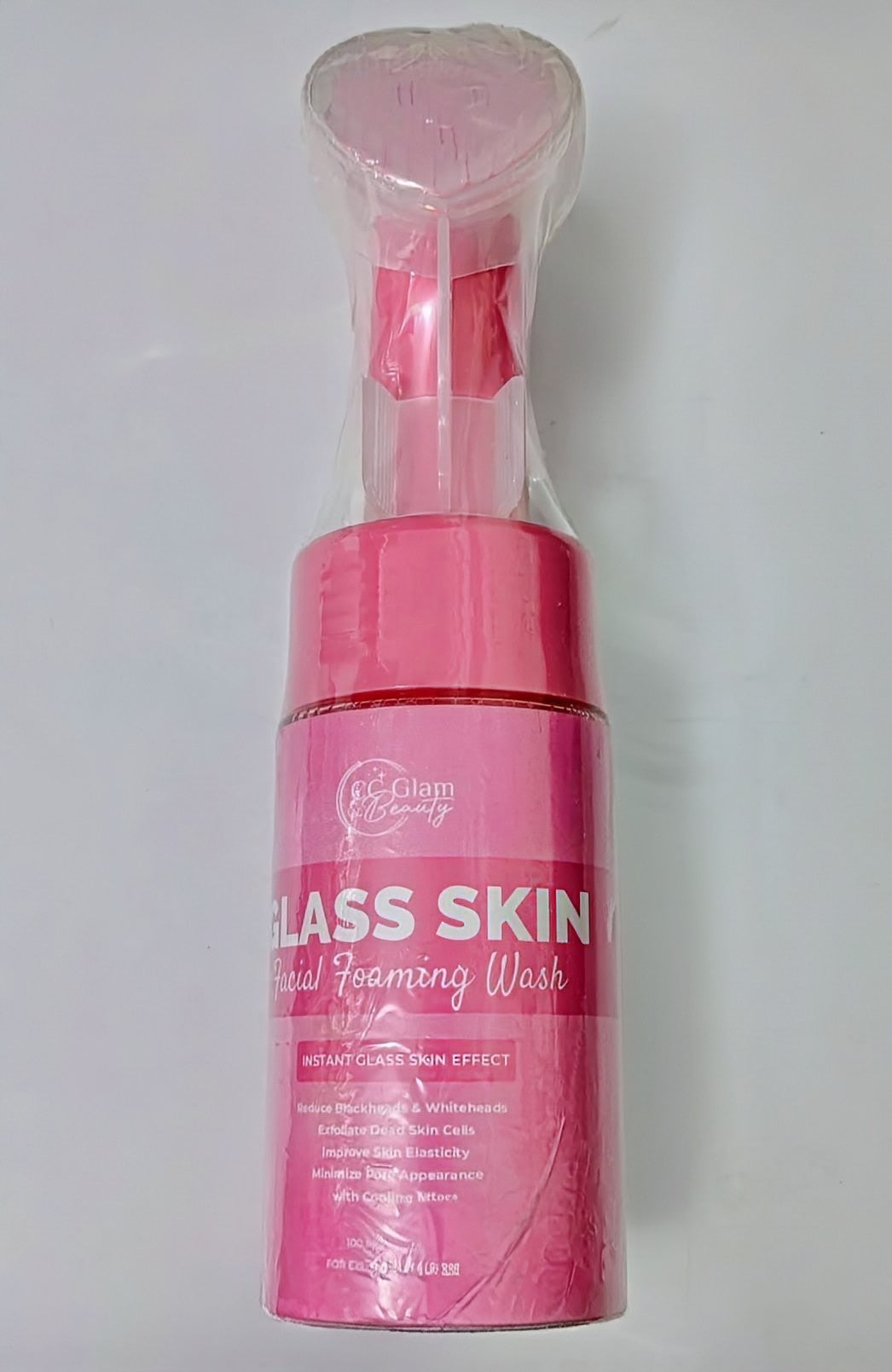 CC GLAM GLASS SKIN FACIAL FOAMING WASH