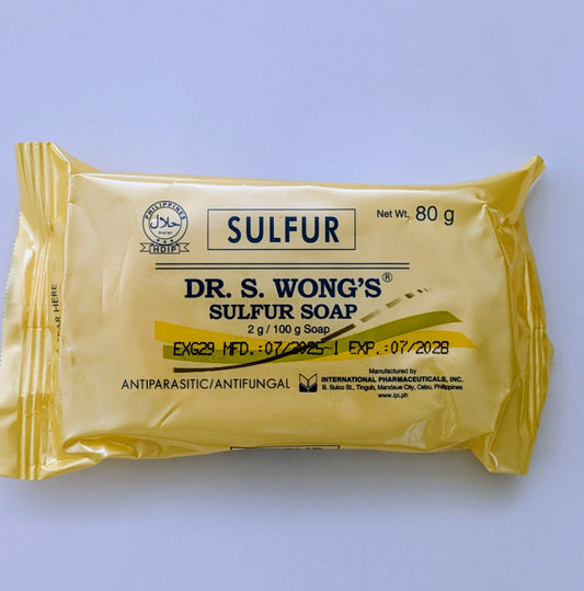 DR. S.WONG'S SULFUR SOAP 80g
