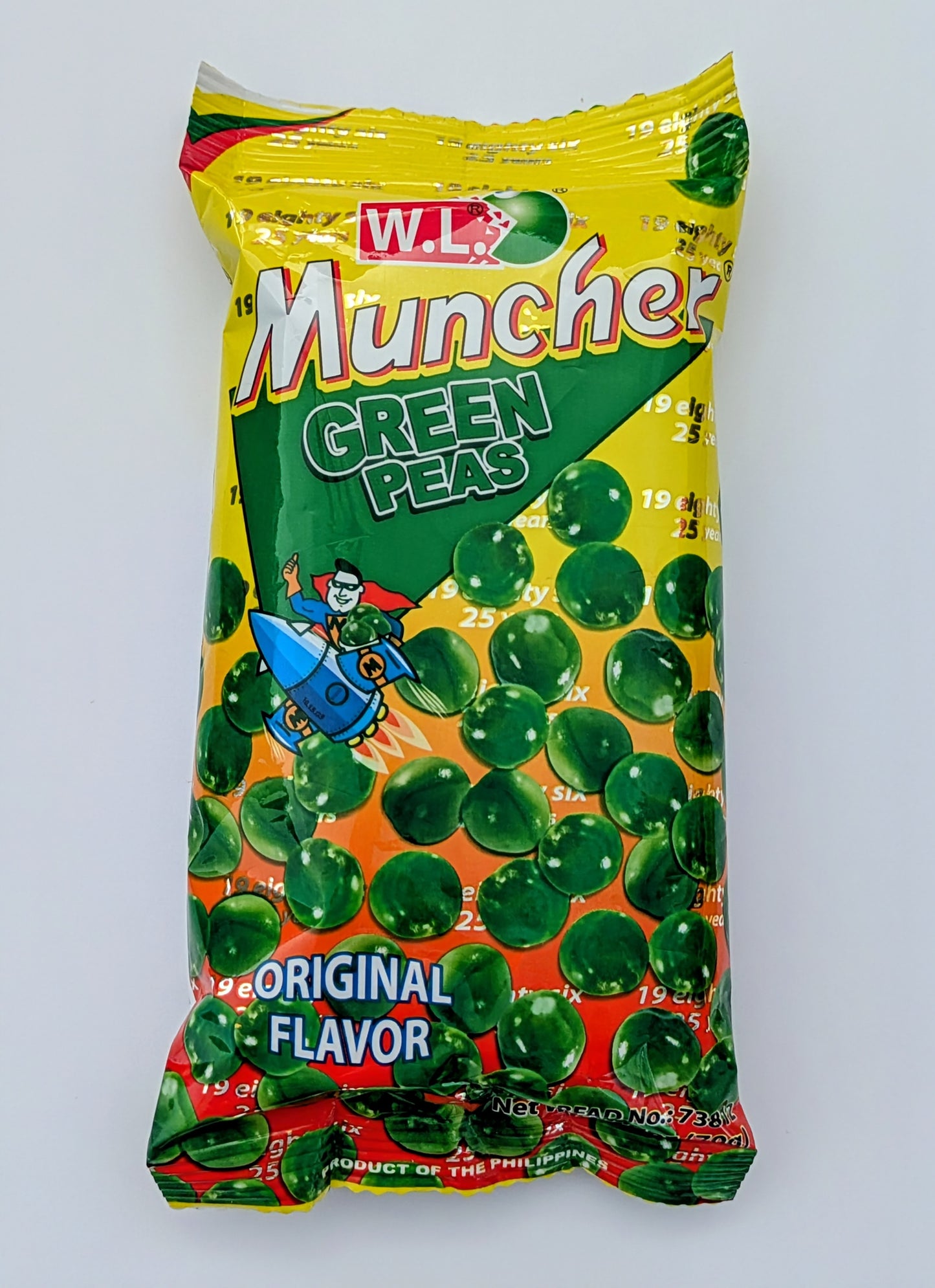 MUNCHER GREEN PEAS ORIGINAL FLAVOR 70g