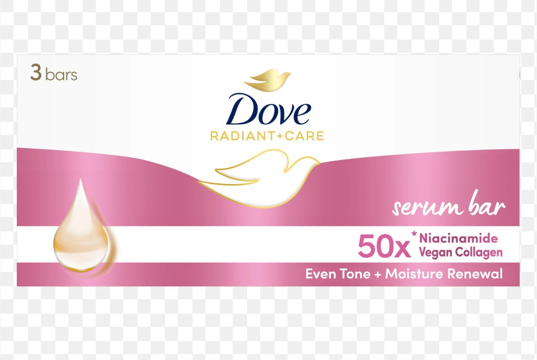DOVE RADIANT-CARE SERUM BAR 3BARS