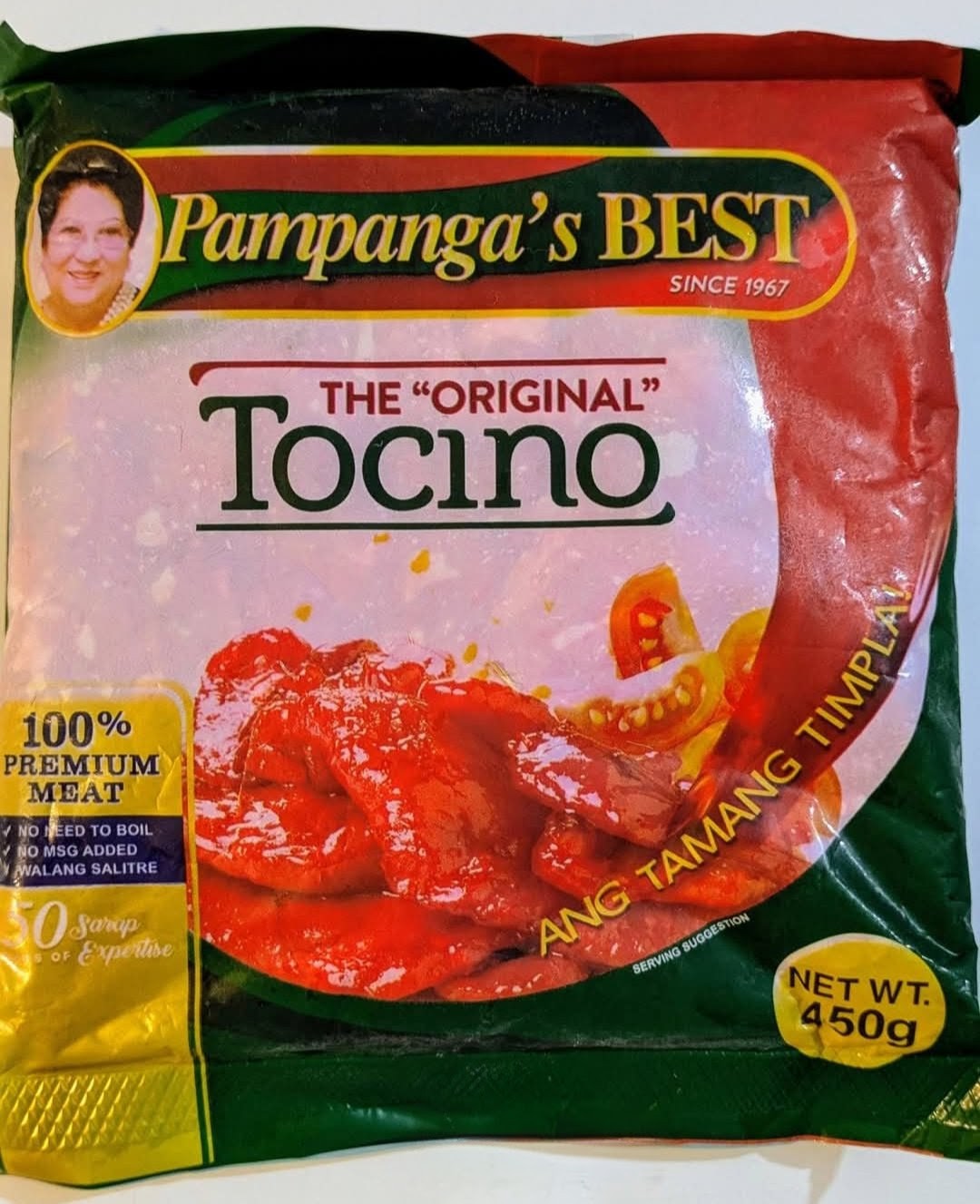 PAMPANGA'S BEST TOCINO 450g