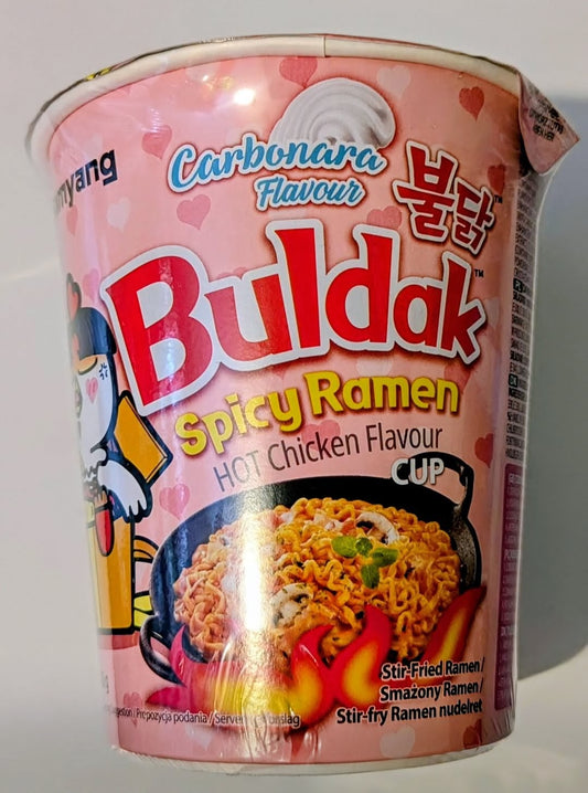 BULDOK SPICY RAMEN HOT CHICKEN FLAVOR (carbonara flavor)