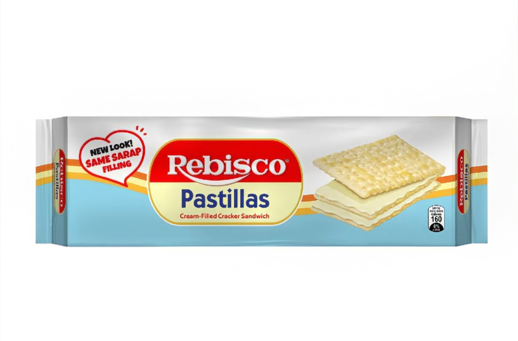 REBISCO CREAM-FILLED CRACKER SANDWICH FIESTA PASTILLAS 320G (10x32g)