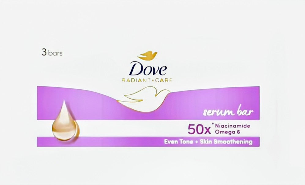 DOVE RADIANT-CARE SERUM BAR 3BARS