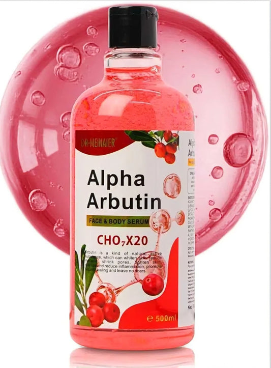 DR MEINAIER ALPHA ARBUTIN FACE & BODY SERUM (500ML)