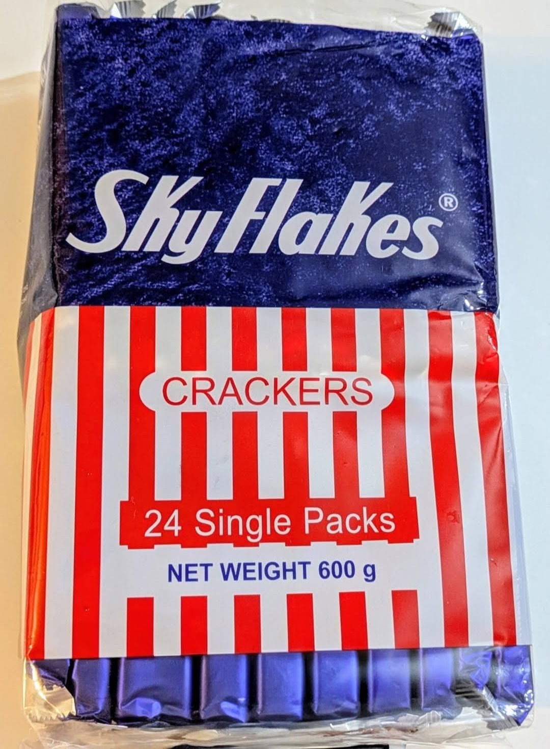 SKYFLAKES CRACKERS 24 single packs 600g