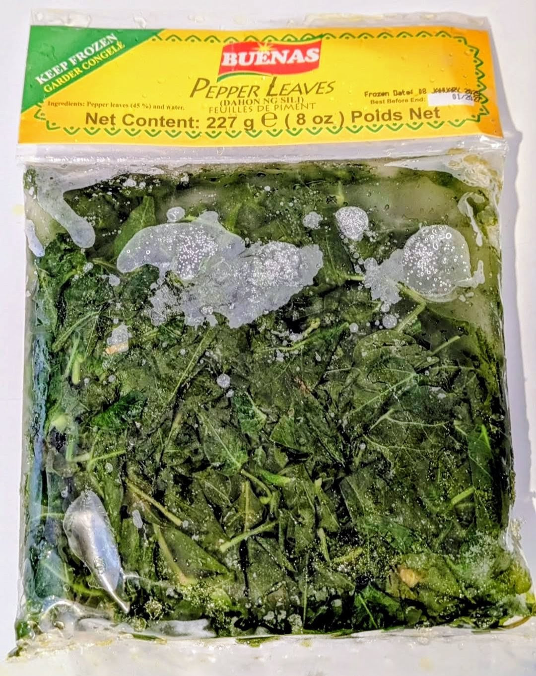 PEPPER LEAVES 227g