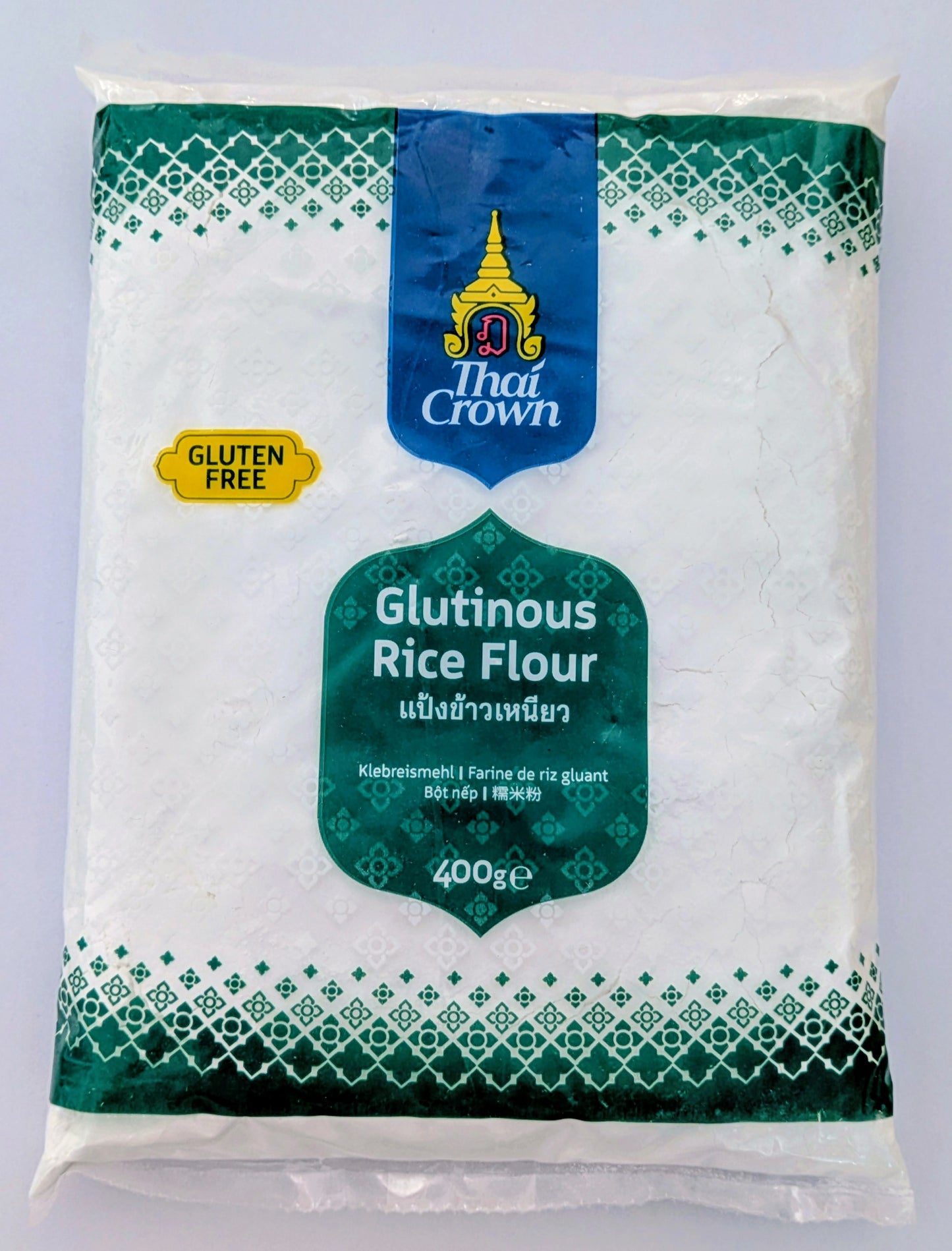 THAI CROWN GLUTINOUS RICE FLOUR 400G