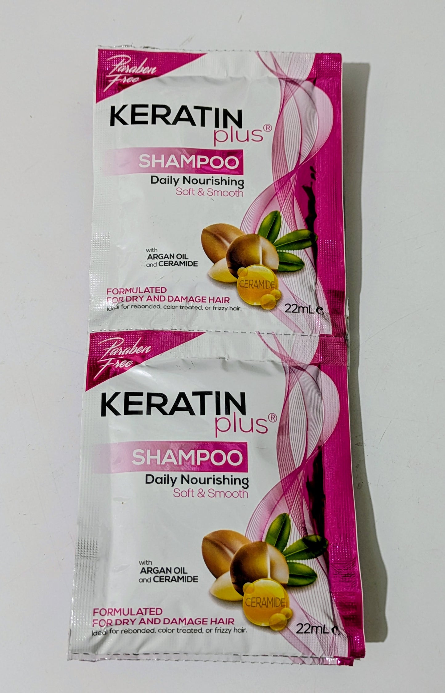 KERATIN PLUS SHAMPOO (6SACHETS)