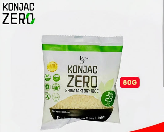 LS KONJAC ZERO SHIRATAKI DRY RICE 80G