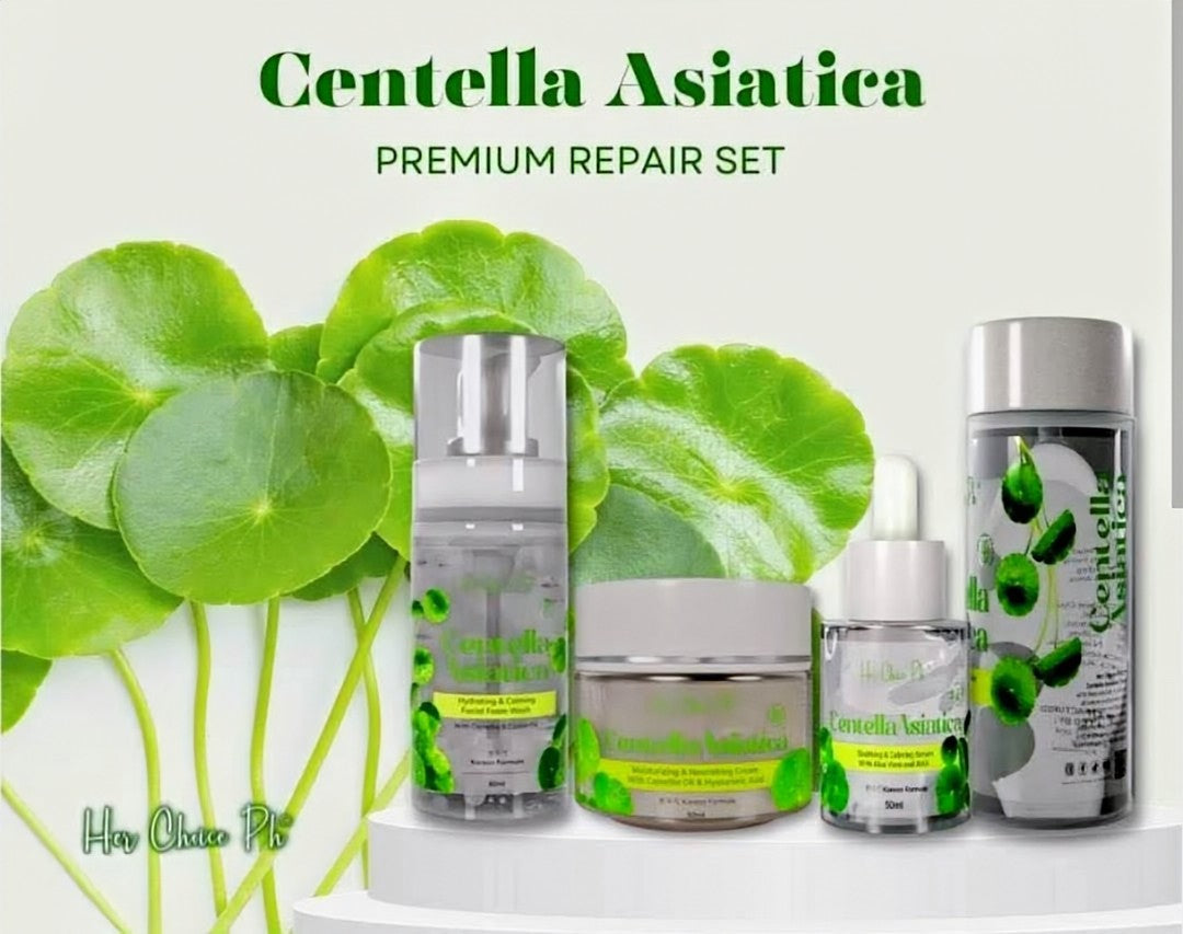 HER CHOICE PH CENTELLA ASIATICA PREMIUM REPAIR SET