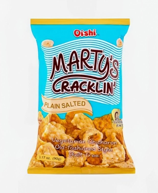 MARTY'S CRACKLINGS PLAIN SALTED 90G
