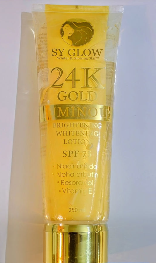 SY GLOW 24K GOLD LUMINOUS LOTION (250ml)