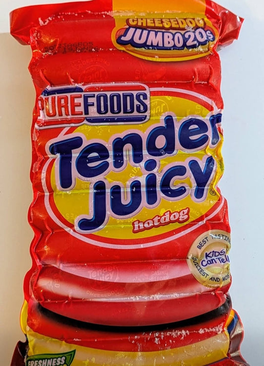 PUREFOODS TENDER JUICY JUMBO CHEESEDOG 1kg