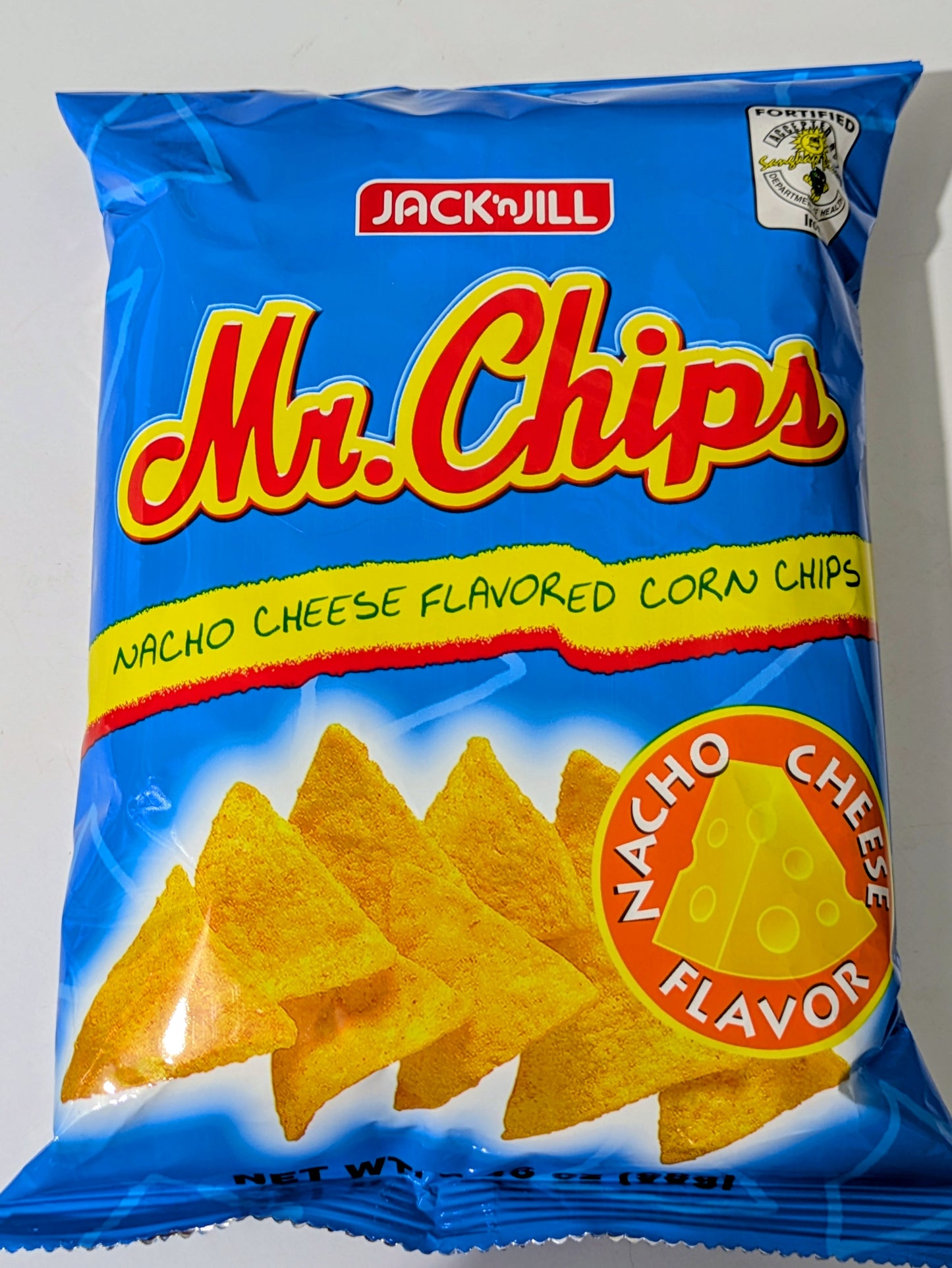 MR.CHIPS NACHO CHEESE FLAVOR