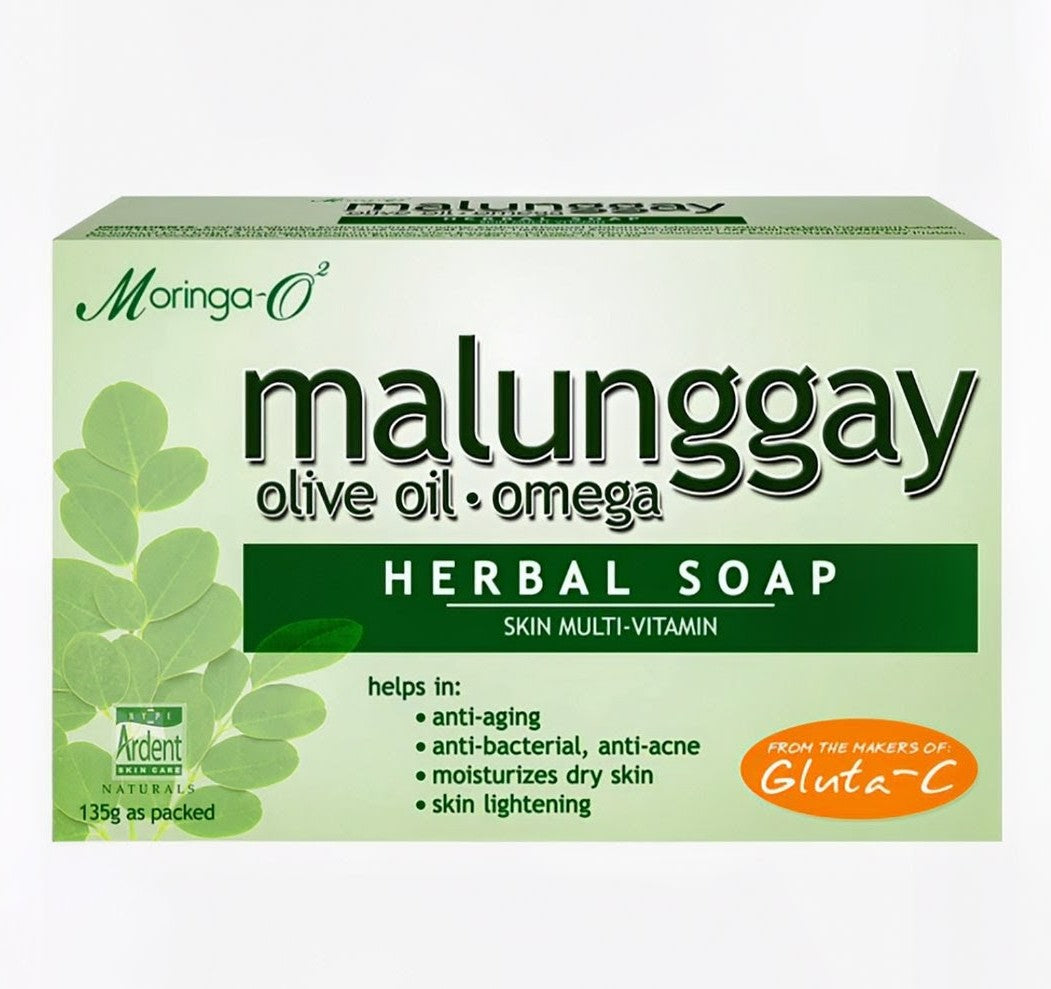 MORINGA-O2 MALUNGGAY HERBAL MOISTURIZING SOAP 135G