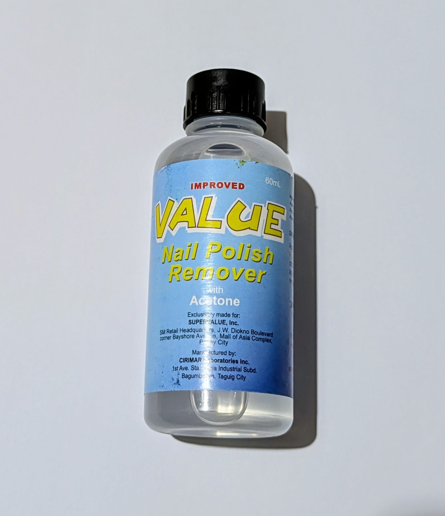 VALUE NAIL POLISH REMOVER 60ml