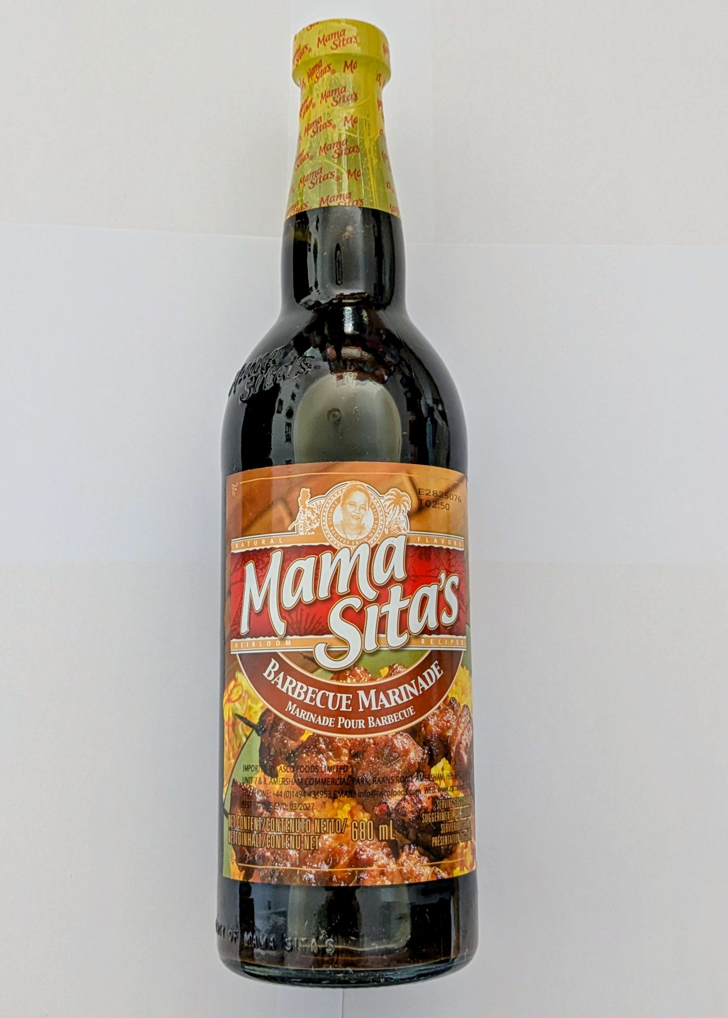 MAMA SITAS BARBEQUE MARINADE 680ml