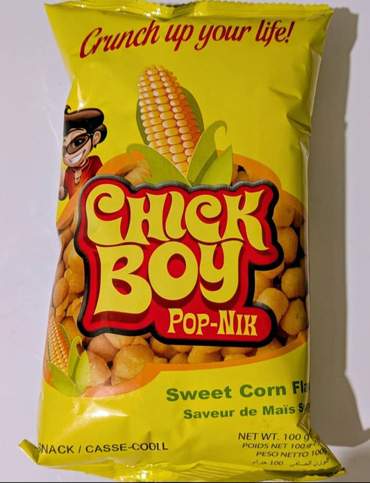 CHICK BOY POP-NIKS CORN SNACK 100G