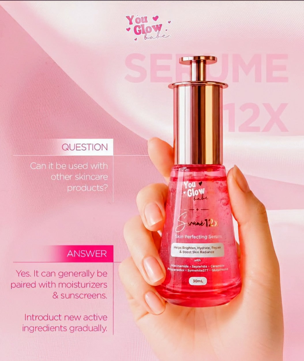 YOU GLOW BABE SERUME BRIGHTENING COMPLEX
