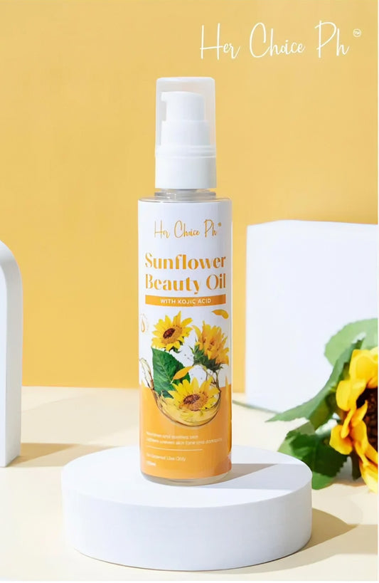 HER CHOICE PH SUNFLOWER BEAUTY OIL WITH KOJIC ACID