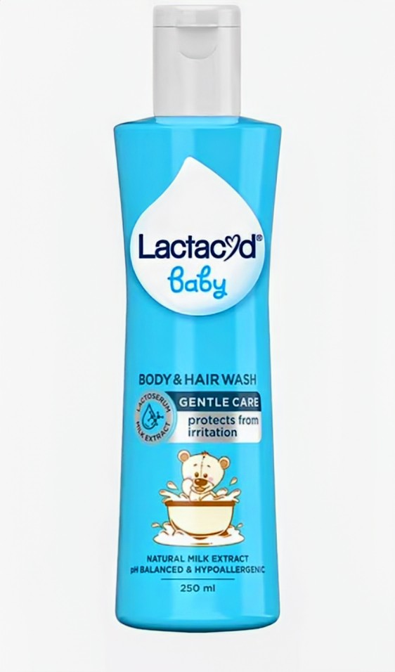 LACTACYD BABY BODY & HAIR WASH 250ML