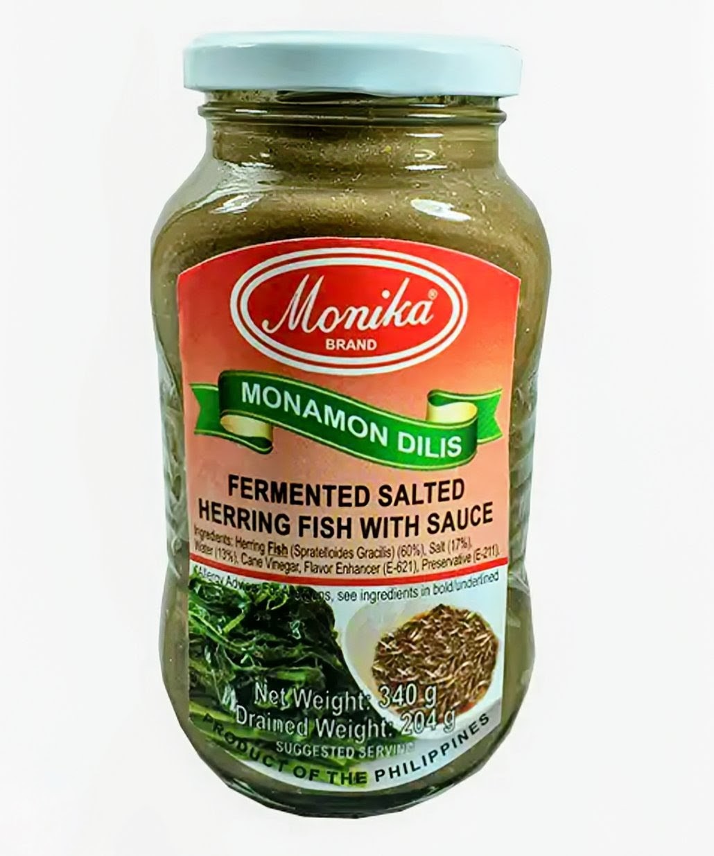 MONIKA SALTED ANCHOVIES (MONAMON DILIS) 340G