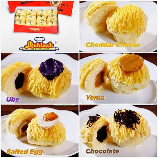 MUHLACH ENSAYMADA ASSORTED (12PCS/BOX)
