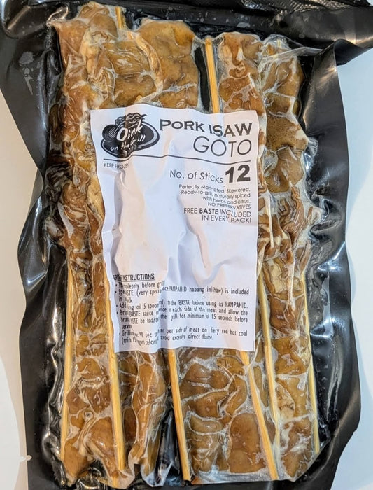 OINK PORK ISAW 12 STICKS