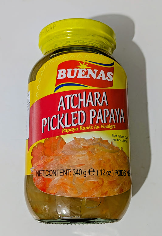 BUENAS ATCHARA PICKLED PAPAYA (340G)