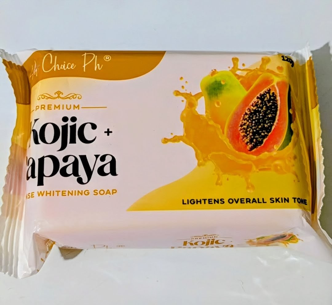 HER CHOICE PH KOJIC PAPAYA INTENSE WHITENING SOAP