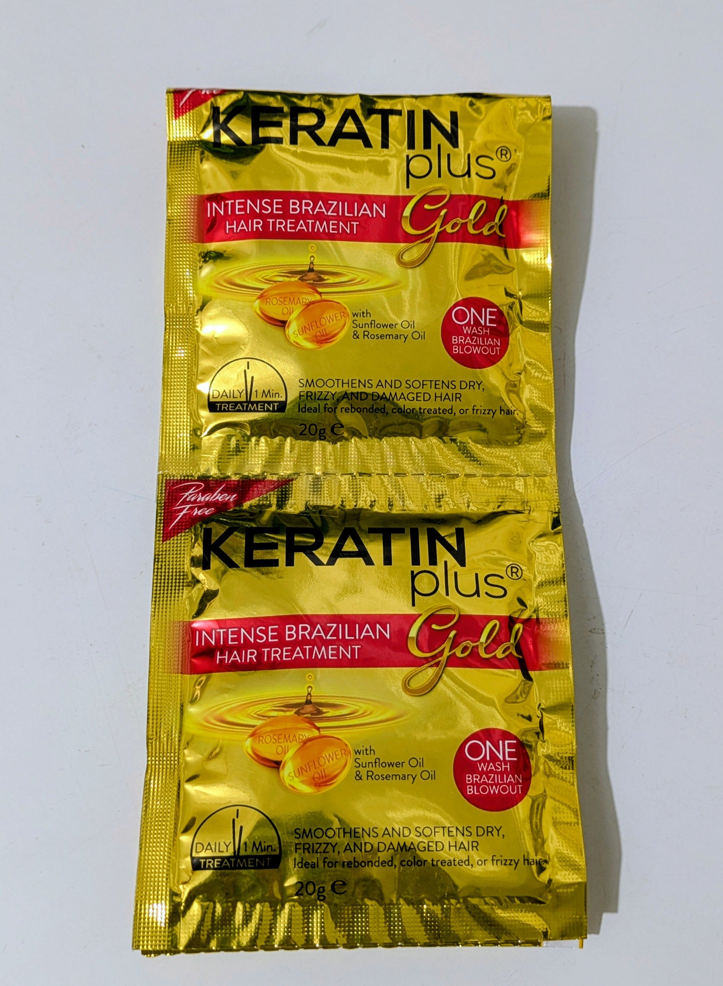KERATIN PLUS GOLD (6SACHETS)