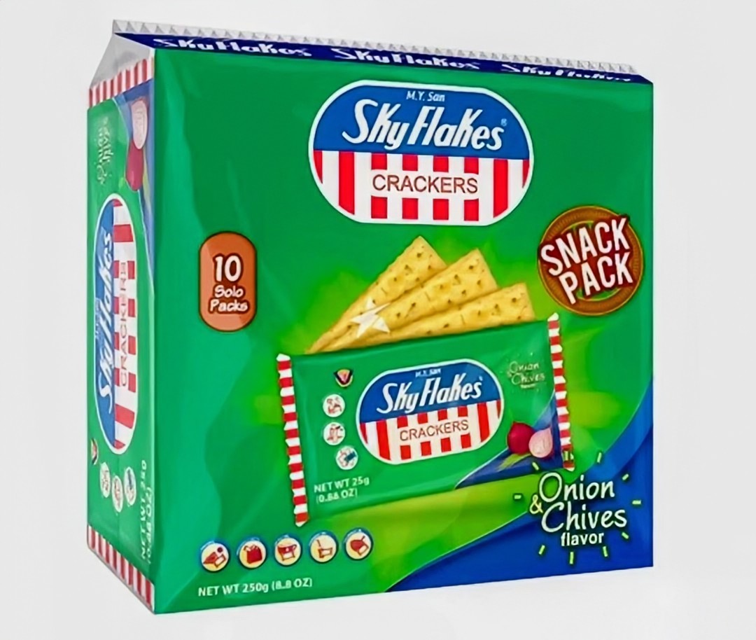 M.Y. SKYFLAKES ONION AND CHIVES (10x25G)