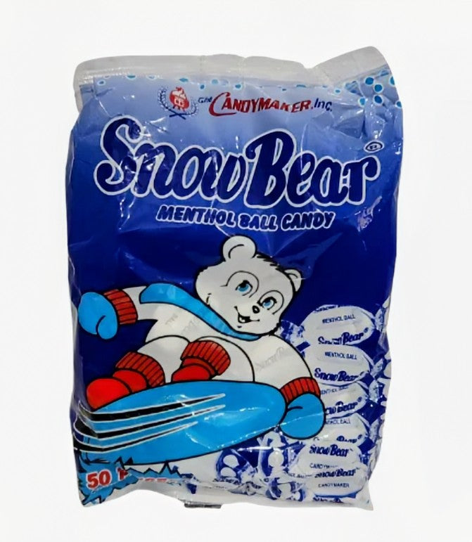 SNOW BEAR MENTHOL CANDY 50PCS